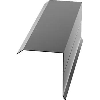 BP2 Závětrná lišta horní lesklá barva Barva Šedá RAL 7016