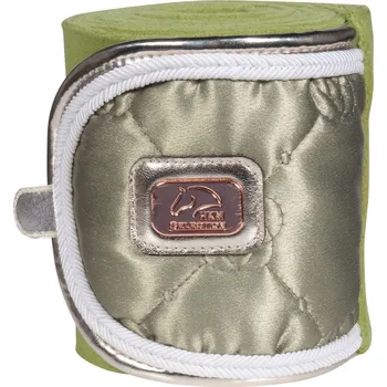 Ochrana nohy a ocasu HKM Bandáže fleecové Edinburgh HKM, 4 ks, 2/3 m, pistachio 200 cm