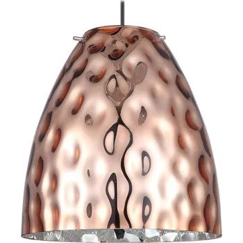 ROXKCU SESSAK ROXKCU Roxane K23718-1CU - Luxusní svítidlo s měděným povrchem Sessak Roxane Ø25x27cm, sklo/měď/chrom Nordlux