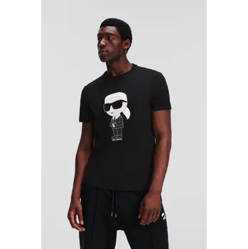 TRIČKO KARL LAGERFELD IKONIK 2.0 T-SHIRT BLACK