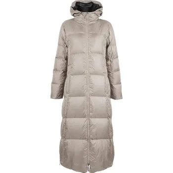 SKHoop Dámský dlouhý péřový kabát HELLA DOWN COAT 2025/2026 Tmavě červená L Dámské