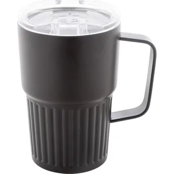 Termohrnek Reklamní Streaky Grab termo hrnek, černá