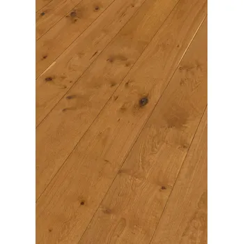 dřevěná podlaha Meister HD 400 2200/270 přírodní olej Dub kaštanově hnědý 8911, kartáčovaný, autentic