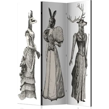 Paraván Paraván - Chic Zoo Velikost: 135x172 cm, Provedení: Jednostranný