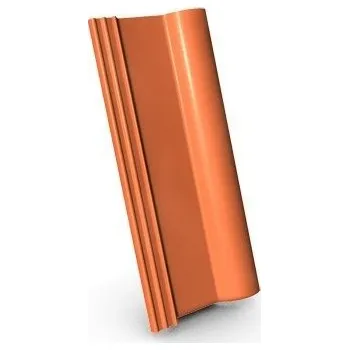 Střešní krytina KM Beta Taška půlená KM Beta BRILIANT Barva Višňová