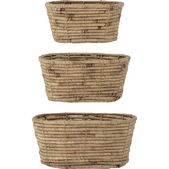 Piknikový koš Bloomingville Úložný koš Barba Water Hyacinth M