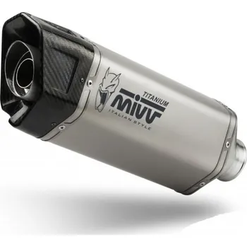 Výfuk pro motocykl Výfuk kompletní 2x1 MIVV SR-1 A.021.LR1T Titan