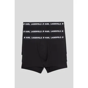 Boxerky SPODNÍ PRÁDLO KARL LAGERFELD LOGO TRUNK SET BLACK