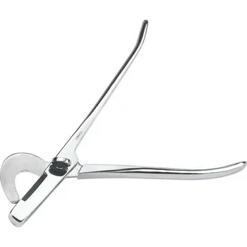Kastrační kleště pro selata, nerez, zahnuté