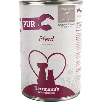 Krmivo pro psa 6x400g Herrmanns čisté maso - krůtí