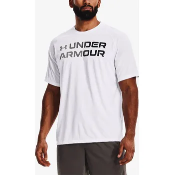 Pánské tričko Under Armour Tech 2.0 Gradient SS-WHT M