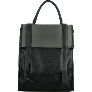Kabelka Trendy dámský koženkový kabelko-batoh Tabit, černý