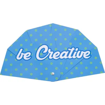 Reklamní Folbreeze vějíř na zakázku, bílá