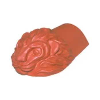 Střešní krytina KM Beta Hřebenáč koncový - LEV KM Beta BRILIANT Barva Černá