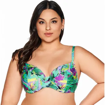 Dámské plavky Horní díl plavek 210 green - AVA Zelená 80/E