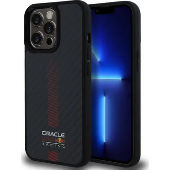 Pouzdro na mobilní telefon Red Bull Carbon Powerbar MagSafe Zadní Kryt pro iPhone 13 Pro Černý