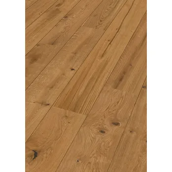 dřevěná podlaha Meister HD 400 2200/270 přírodní olej Dub 8904, kartáčovaný, autentic