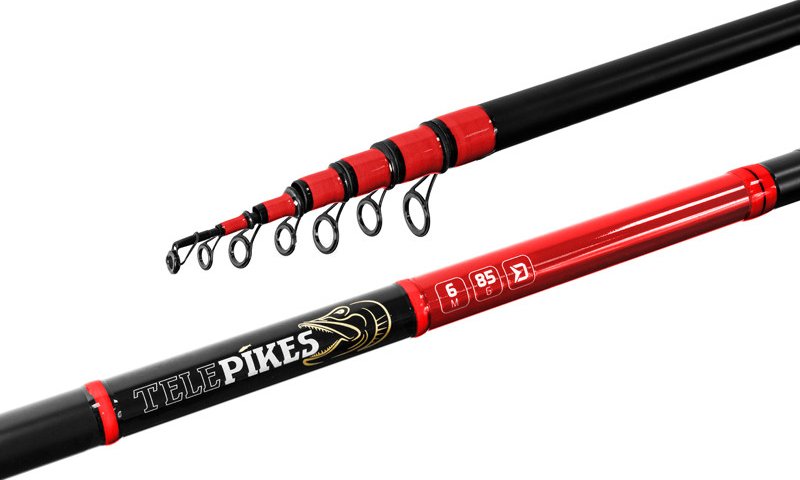 Delphin prut na štiky TELEPIKES 85g Varianta: 7 m