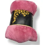 Sendia Mikroplyšová růžová deka 200x230cm Barva: Růžová