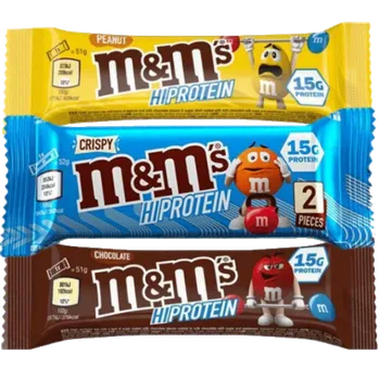 Mars M&M's HiProtein Bar 52g - křupavé