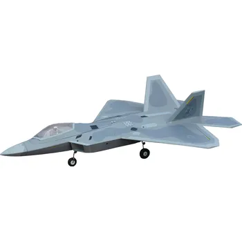 RC model letadla Amewi XFLY F-22 Raptor Jet Twin EDF PNP šedý