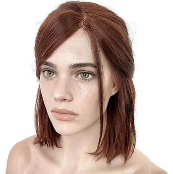 Karnevalový doplněk WIF Paruka Lace Front The Last of Us - Ellie Williams