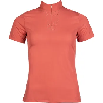 Dámské oblečení HKM Triko funkční Edinburgh Glitter HKM, dámské, brandy XS