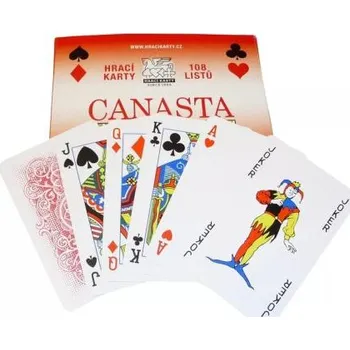 Pexeso Hrací karty - Canasta kr. papír