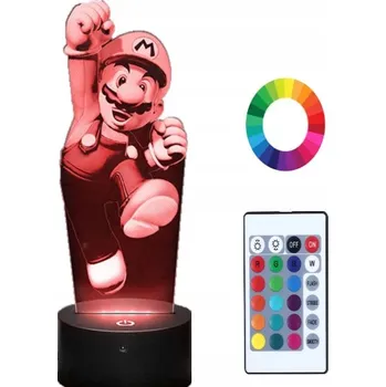 Lampička Plexido vícebarevná Noční lampa