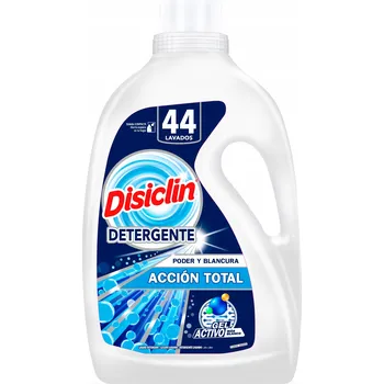 Prací prostředek Španělský prací prostředek DISICLIN ACCION TOTAL s účinným odstraňovačem skvrn, 44 praní 2 l