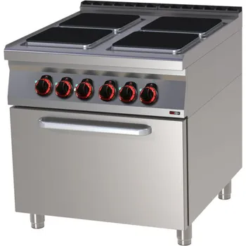 Sporák Elektrický sporák s troubou Redfox SPQT 90/80 11 E