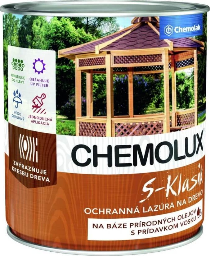 Chemolak Chemolux s-Klasik Kaštan 4L