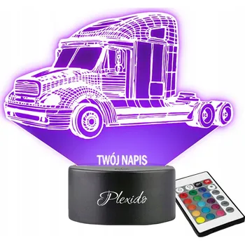 Lampička Plexido vícebarevná Noční lampa