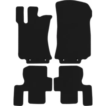 autokoberec Kobercové rohože Edecor velurové 4 ks