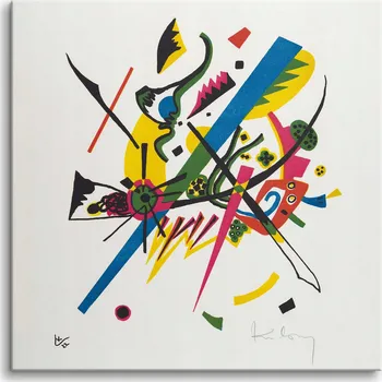 Obraz Moderní obraz Kandinsky Malé světy Abstraktní umění na plátně 80x80