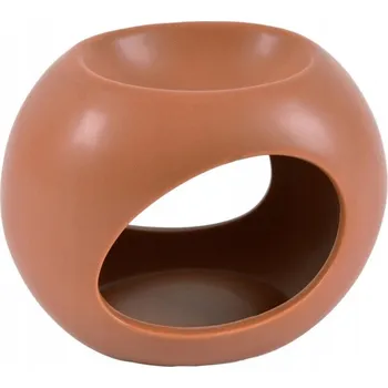 Aroma lampa Homea Aromalampa na čajovou svíčku a vosk, 11 x 13 cm, terakotová