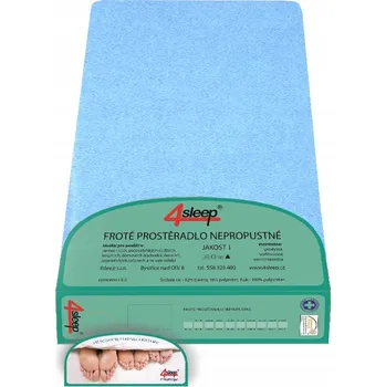 Prostěradlo Chránič na matrace 4sleep 140 x 70 cm