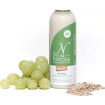 Tělový krém Die NIKOLAI - Biodynamický rieslingový sprchový gel a šampón 200 ml