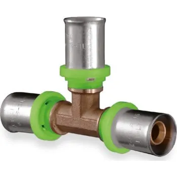 Fitinka Easy EASY+ 822 T-kus 26mm, lisovací, voda, mosaz