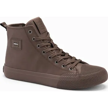 Pánská móda Ombre Clothing Pánské kotníkové boty Camarar hnědá 43 V4 OM-FOTH-0157