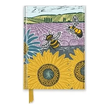 Cizojazyčná kniha Kate Heiss: Sunflower Fields (Foiled Pocket Journal)