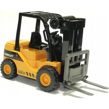 autíčko VYSOKOZDVIŽNÝ VOZÍK S VIDLICEMI ZVEDACÍMI DO 16,5 CM, NA BATERIE, ŽLUTÝ