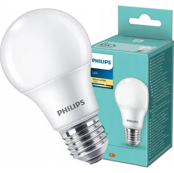 Žárovka LED žárovka E27 A60 8W = 60W 806lm 2700K TEPLÁ PREMIUM Philips