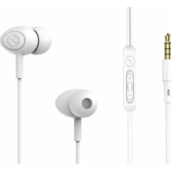 Sluchátka Tellur Basic Gamma wired in-ear headphones white