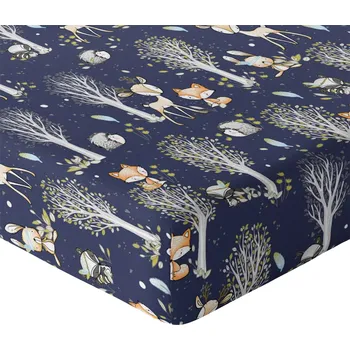 Prostěradlo PROSTĚRADLO DO POSTÝLKY 160x80 S GUMIČKOU HRUBÁ BAVLNA 100% POLSKÝ VÝROBEK