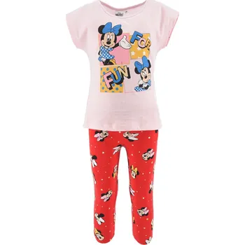 Dívčí pyžamo Dívčí pyžamo DISNEY MINNIE FOR FUN růžové Velikost: 98