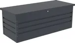 Zahradní truhlík kov 582 l šedý