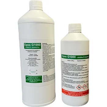 Tmel Dawex Chemical Epox G1000, 1 kg, čirý, transparentní, UV stabilní
