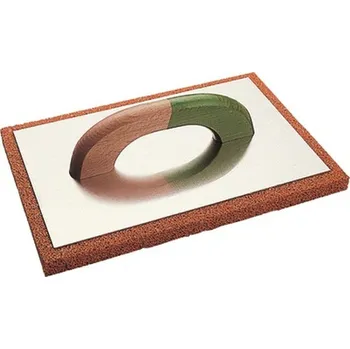 Zednické hladítko Hladítko ALU hrubé červené – 300×200 mm