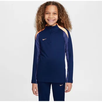 Nike Strike Drill Top Juniors Navy/Orange 7-8 let